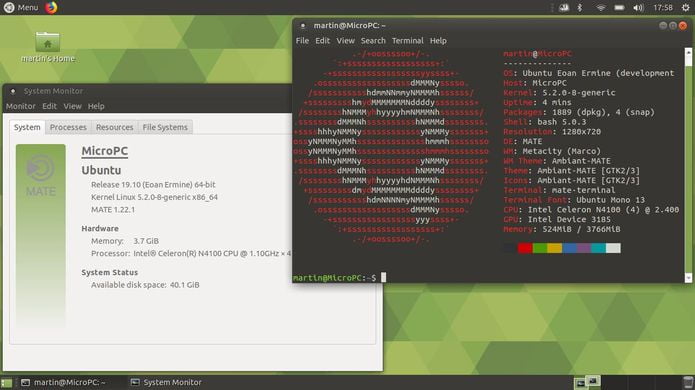 Ubuntu MATE 19.10 Alpha já está disponível para o GPD MicroPC