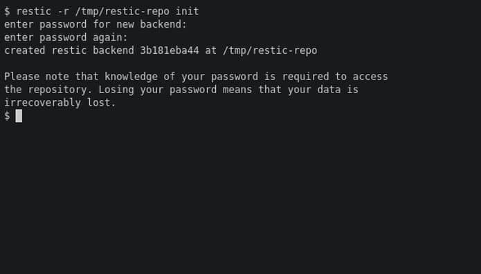Como instalar o utilitário de backup Restic no Linux via Snap