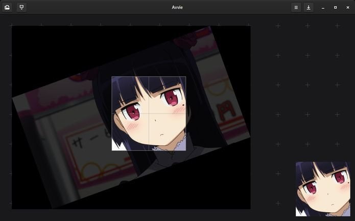 Como instalar o app de corte de imagens Avvie no Linux via Flatpak