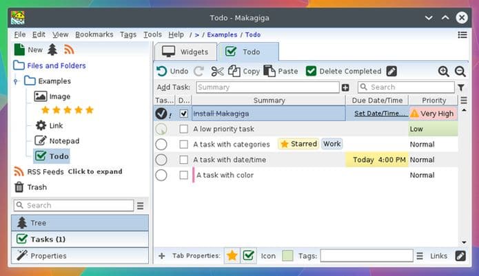 Como instalar o app Makagiga no Linux via AppImage