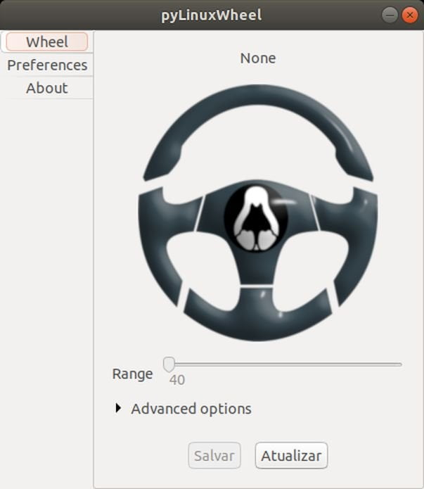 Como instalar o configurador de volantes da Logitech pyLinuxWheel no Linux