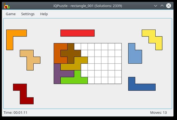 Como instalar o jogo de quebra-cabeça iQPuzzle no Linux via AppImage