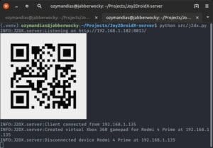 Como instalar o servidor Joy2DroidX no Linux via AppImage