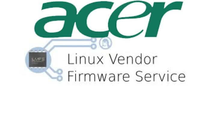Fabricante Acer se juntou oficialmente ao projeto LVFS