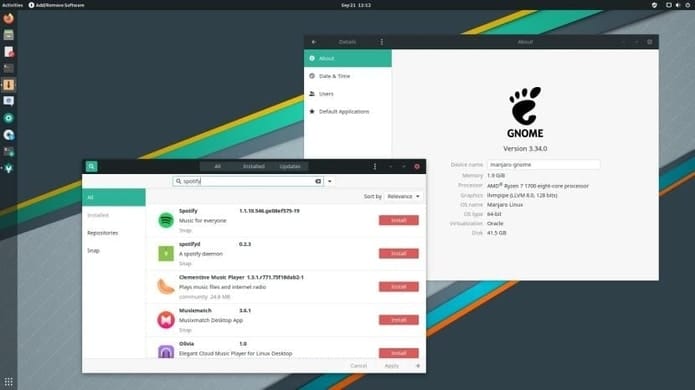 GNOME 3.34 já está disponível nos repositórios do Arch Linux e derivados