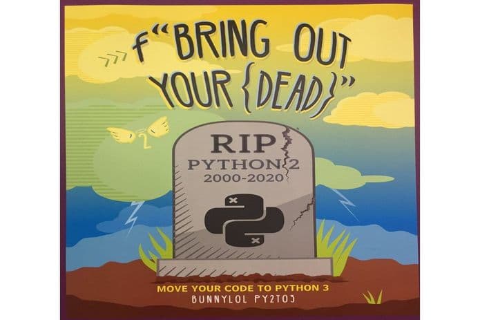 Python Software Foundation anunciou a data final do suporte ao Python 2