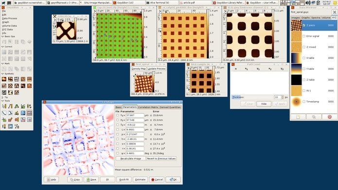 Como instalar o visualizador de dados de SPM Gwyddion no Linux