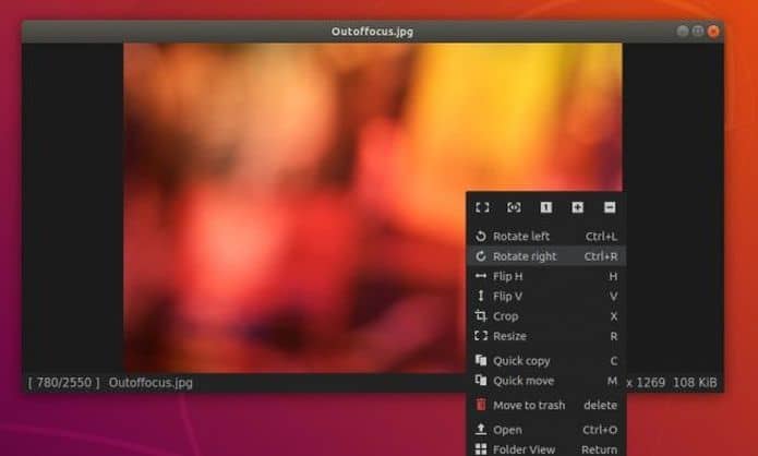 Como instalar o visualizador de imagens Qimgv no Ubuntu e derivados