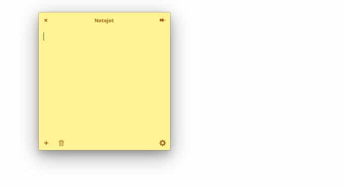 Como instalar o app de notas autoadesivas Notejot no Linux via Flatpak
