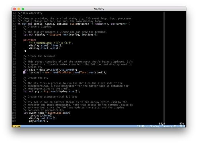 Como instalar o emulador de terminal Alacritty no Linux