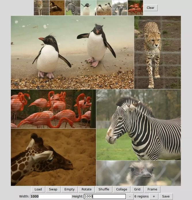 Como instalar o Mountain Tapir Collage Maker no Linux via Snap