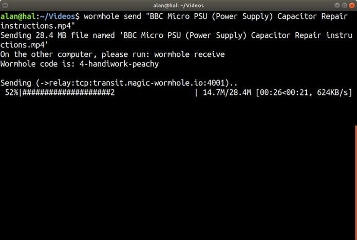 Como instalar o utilitário Wormhole no Linux via Snap