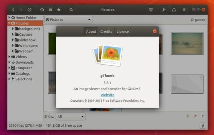 Como instalar o visualizador de imagens Gthumb no Ubuntu e derivados