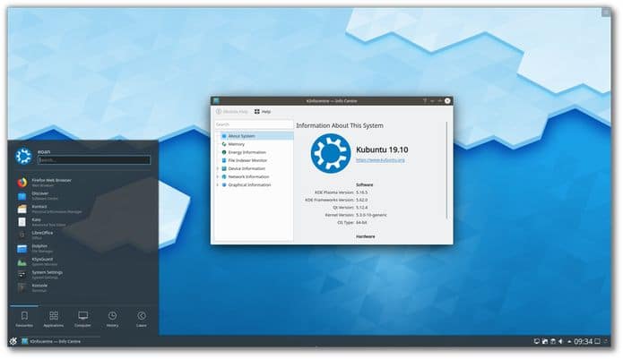 Kubuntu 19.10 lançado com o KDE Plasma 5.16 e muito mais
