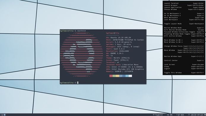 Regolith Linux já suporta o Ubuntu 19.10 e derivados