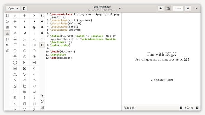 Como instalar o editor LaTeX Setzer no Linux via Flatpak