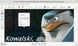 Como instalar o editor de imagens Drawing no Linux via Snap