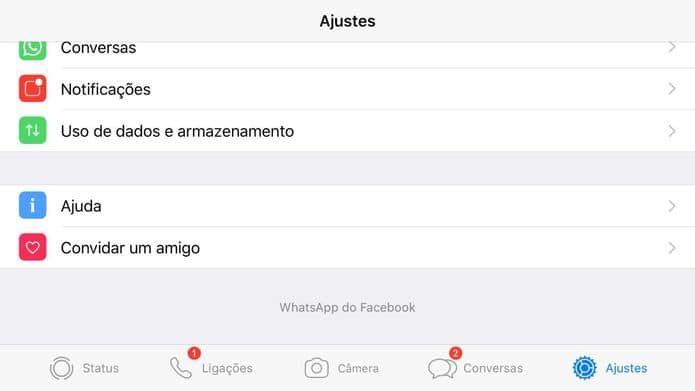 Facebook já está colocando seu nome no WhatsApp