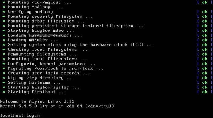 Alpine Linux 3.11 lançado com o Kernel 5.4 e suporte a Raspberry Pi 4