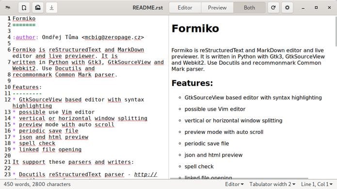Como instalar o editor MarkDown Formiko no Linux via Flatpak