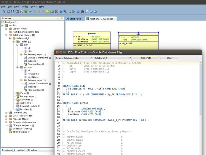 Como instalar o Oracle SQL Developer Data Modeler no Linux via Snap