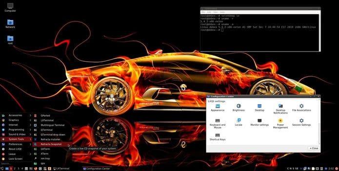 DebEX LXQt edition Build 191209 lançado com Kernel 5.4.2 e mais