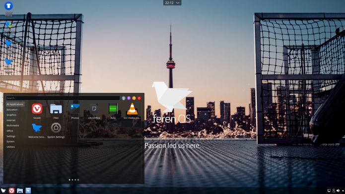 Feren OS 2019.12 lançado com o ambiente KDE Plasma por padrão