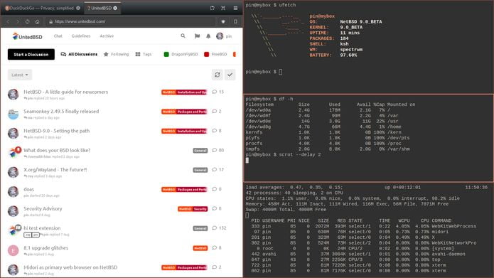 NetBSD 9.0 RC1 lançado com suporte a arm de 64 bits e outras melhorias