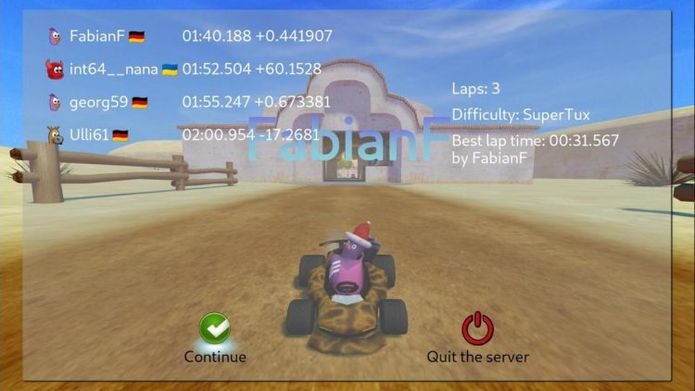 SuperTuxKart 1.1 RC traz multiplayer online aprimorado e beta para iOS