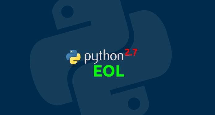 Python 2.7 chegou ao fim da vida após 20 anos de desenvolvimento