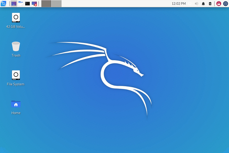Kali Linux usará como padrão o usuário não root com a versão 2020.1