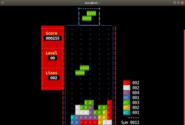 Como instalar o jogo clone de Tetris vitetris no Linux via Snap