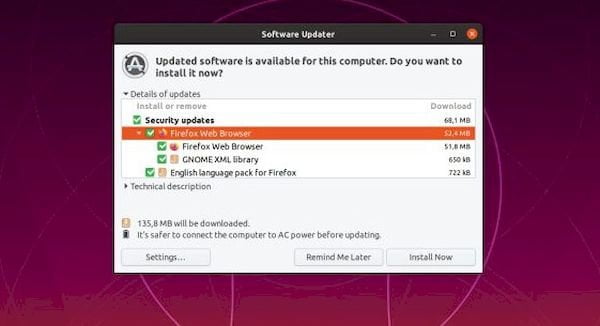 Firefox 73 já está disponível nos repositório do Ubuntu e derivados
