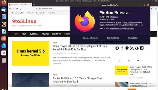 Firefox 73 já está disponível para download nos servidores da Mozilla