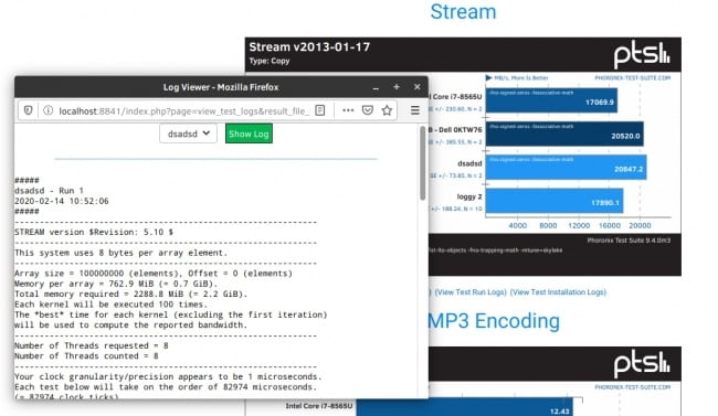 Phoronix Test Suite 9.4 M3 lançado com mais melhorias para análise de resultados de benchmark