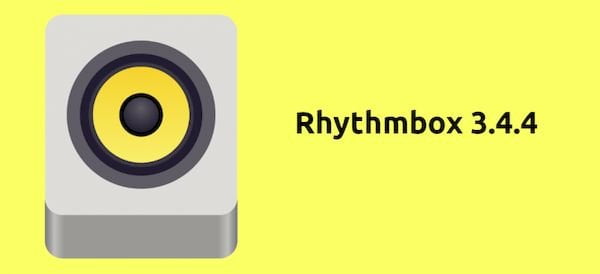 Rhythmbox 3.4.4 lançado com plug-in ListenBrainz, novo ícone e mais