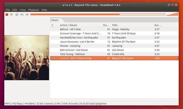 DeadBeeF 1.8.3 lançado com correção do problema de leitura do CD Text e mais