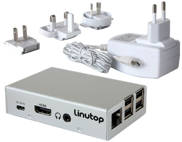 Linutop OS recebeu suporte ao Raspberry Pi 4
