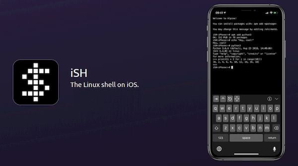 iSH - um projeto para executar um ambiente de shell Linux no iOS