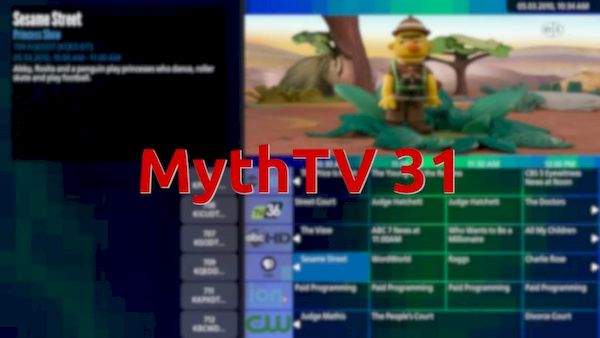 MythTV 31 lançado com melhorias na decodificação de vídeo