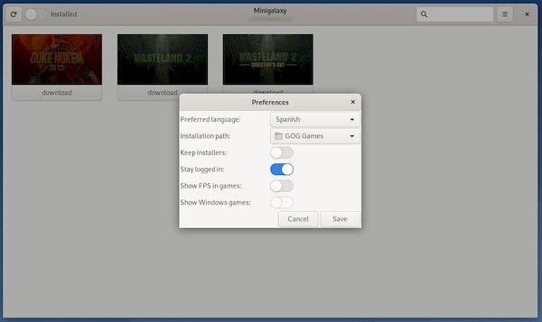 GOG Minigalaxy recebeu suporte ao Wine para rodar jogos do Windows