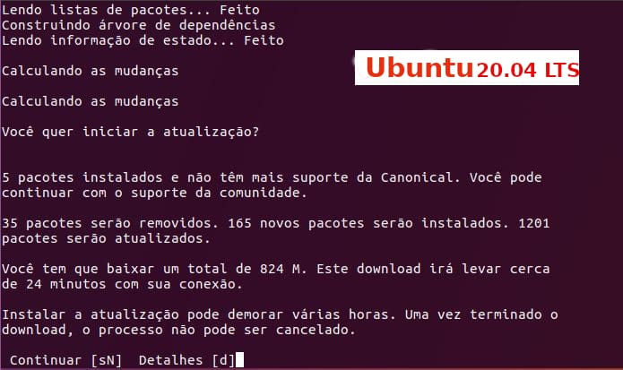 Como atualizar para o Ubuntu 20.04 LTS via terminal (server e desktop)
