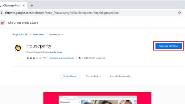 Houseparty No Linux? Sim, é possível graças a uma extensão do Chrome!