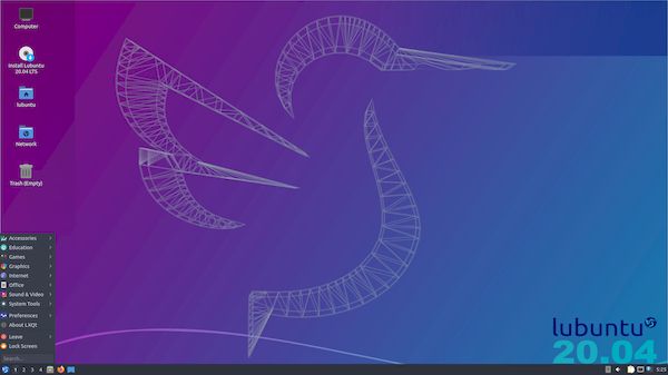 Lubuntu 20.04 LTS lançado com LXQt 0.14.1 e outras atualizações