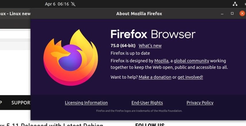 Mozilla Firefox 75 já está disponível para downloadvvvvv