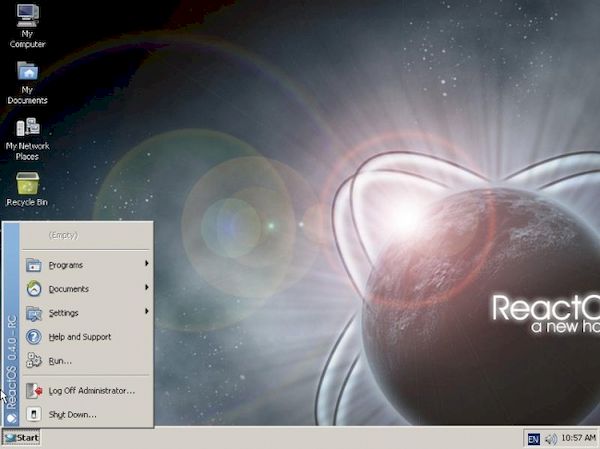 ReactOS 0.4.13 lançado com várias melhorias no armazenamento USB