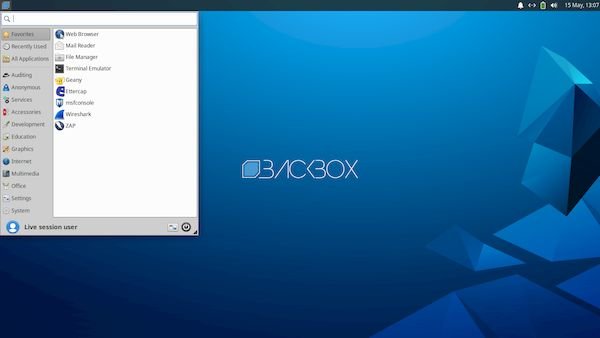 BackBox Linux 7 lançado com o kernel 5.4 e o Xfce 4.14