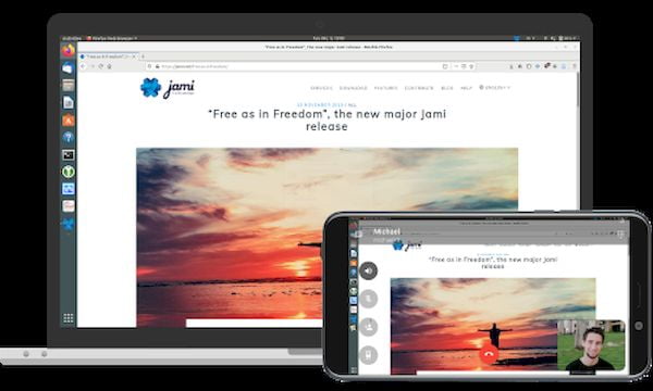 Como instalar o app de bate-papo Jami no Linux via Flatpak