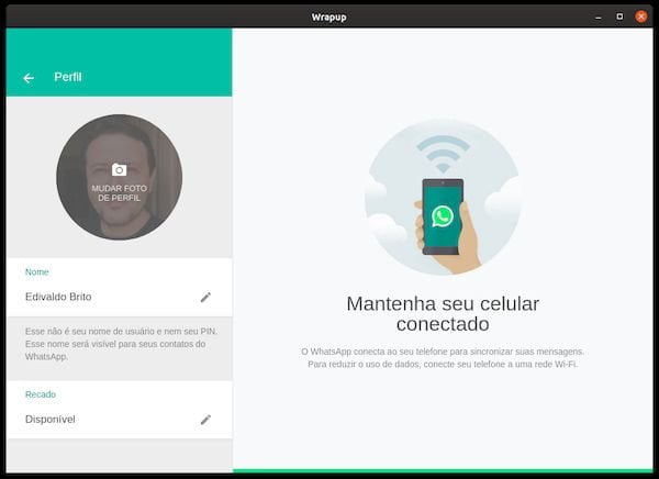 Como instalar o cliente WhatsApp Wrapup no Linux via Snap