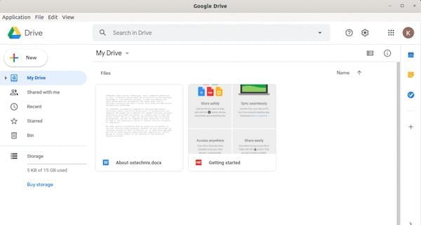 Como instalar o G Desktop Suite no Linux e ter Google Drive